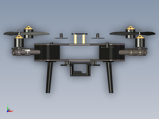 Drone01简易四轴无人机框架缩略图