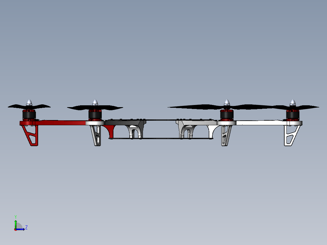 DJI 550六旋翼飞行器图纸