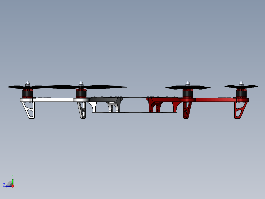 DJI 550六旋翼飞行器图纸