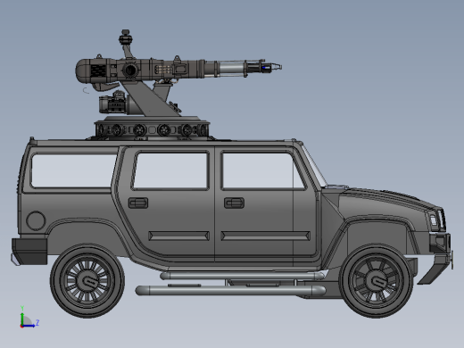 HUMMER H2 SUV交通管制车玩具缩略图