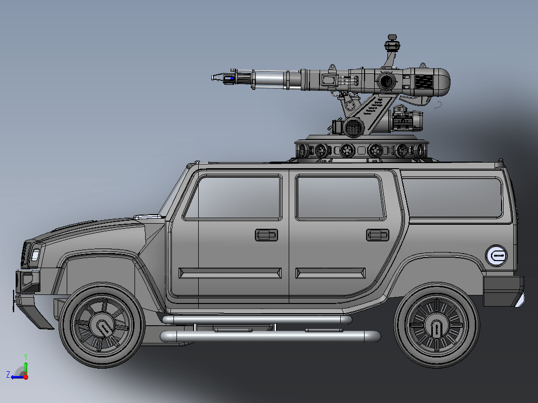 HUMMER H2 SUV交通管制车玩具