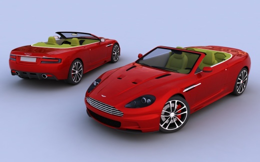 Aston Martin DBS Volante跑车缩略图