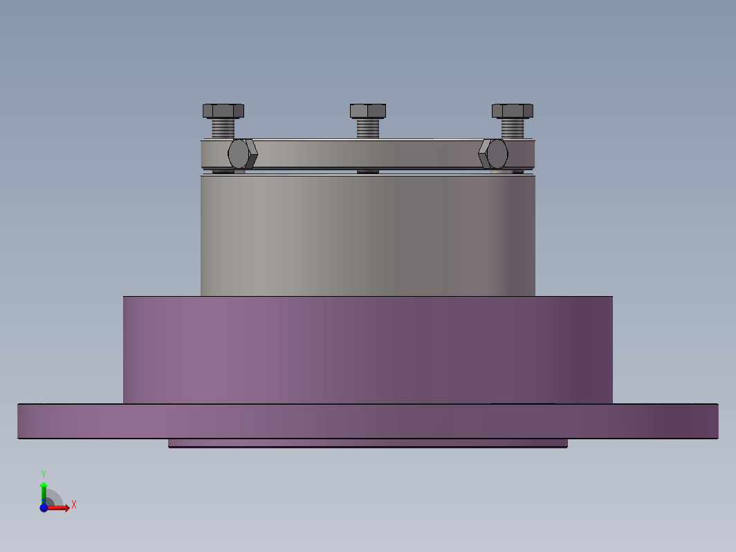 釜用机械密封建模三维SW2014带参