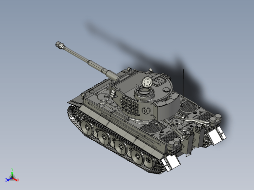 Tiger Tank虎式坦克玩具缩略图
