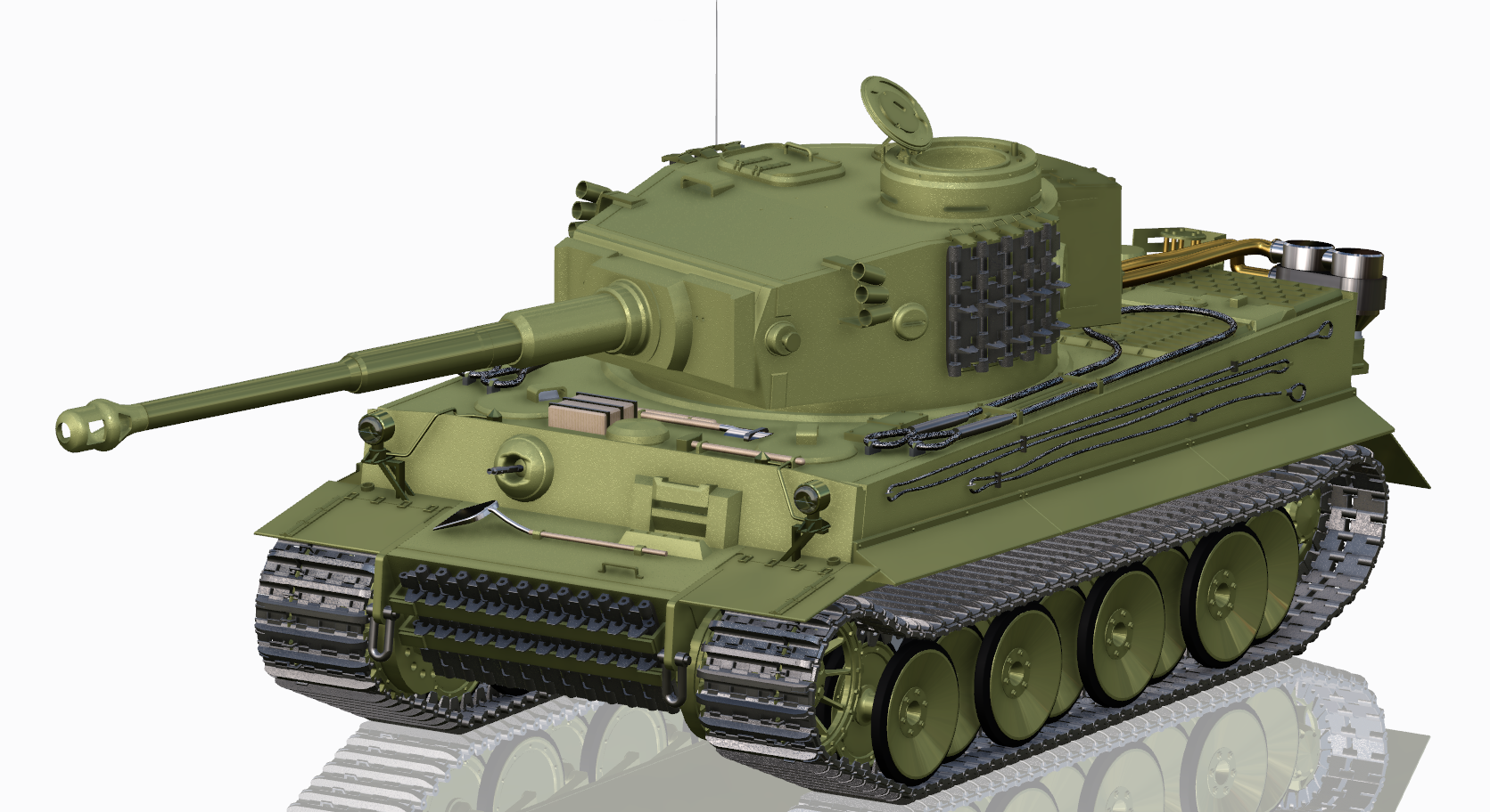 Tiger Tank虎式坦克玩具