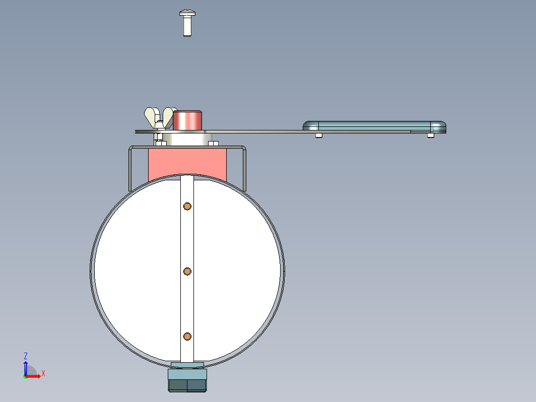 手持式可调节空调风门 150 mm