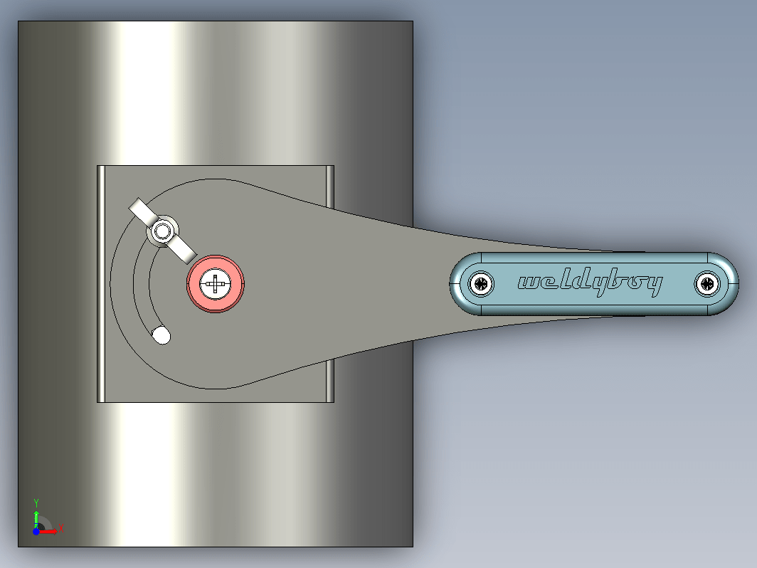 手持式可调节空调风门 150 mm