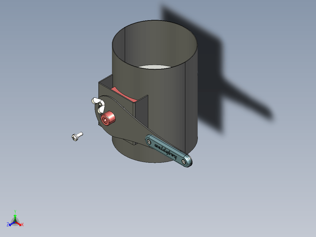 手持式可调节空调风门 150 mm