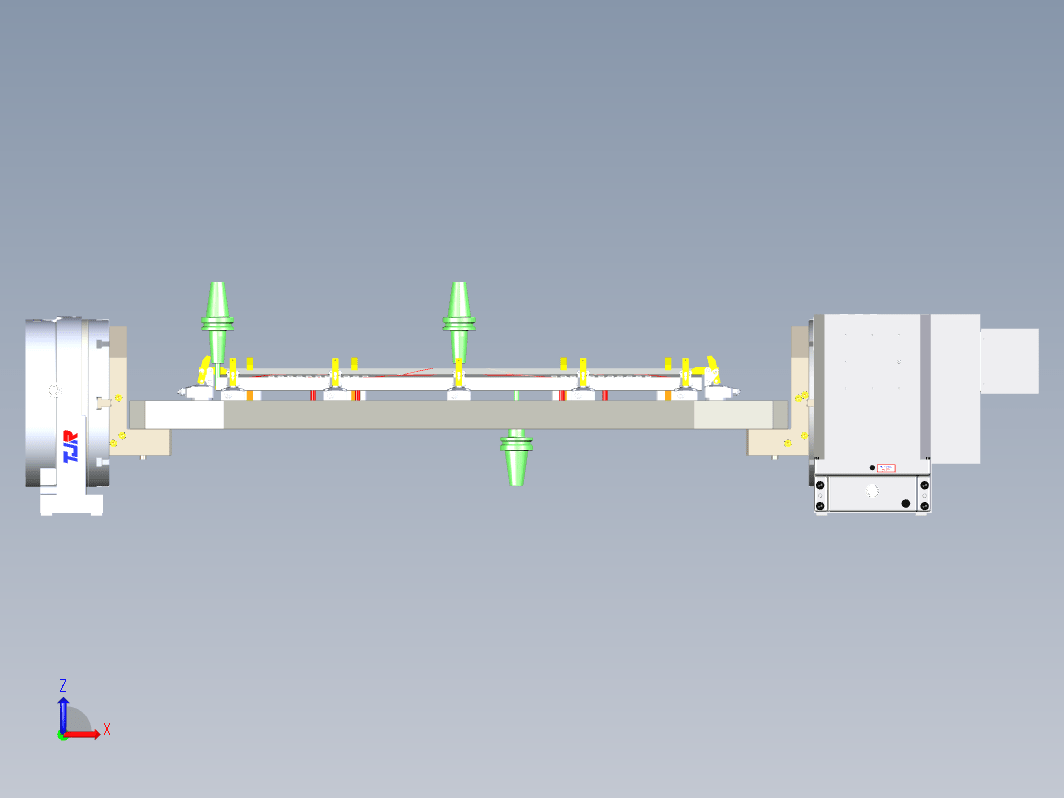 轨道交通型材边框-夹具