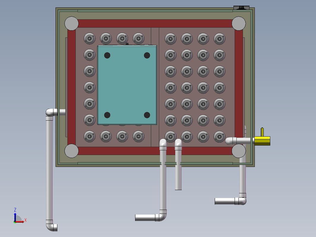 真空脱气800L600W400H单槽带过滤