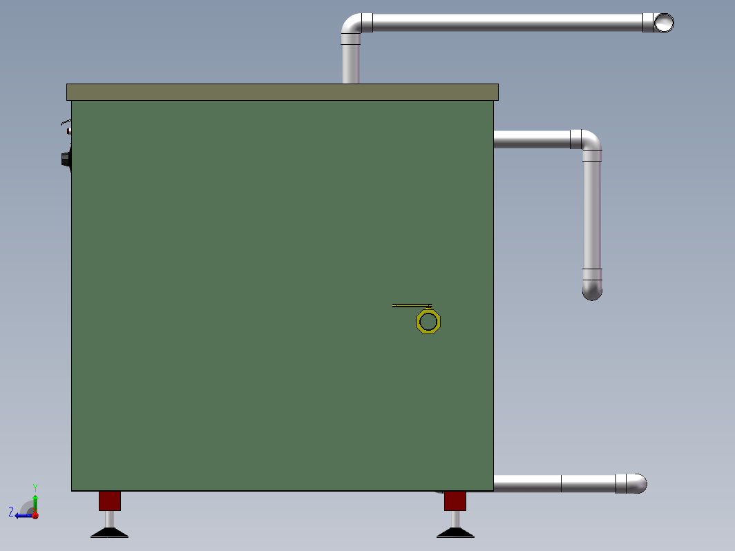 真空脱气800L600W400H单槽带过滤