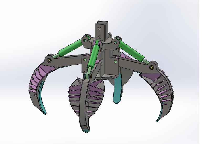 四爪废料夹 scrap clamp