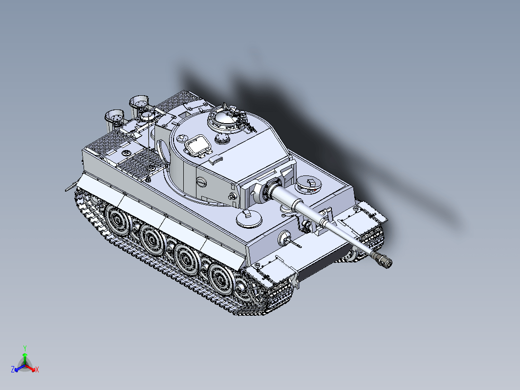 坦克玩具 Tank Tiger 1 (Toy)