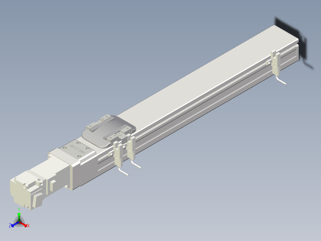 KTH5M-BC-300-M10KTH5M-丝杆模组-滚珠丝杆模组-马达外露