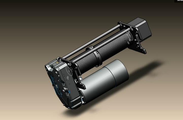 5吨电动葫芦 3D图 机械设备自动化设计.3