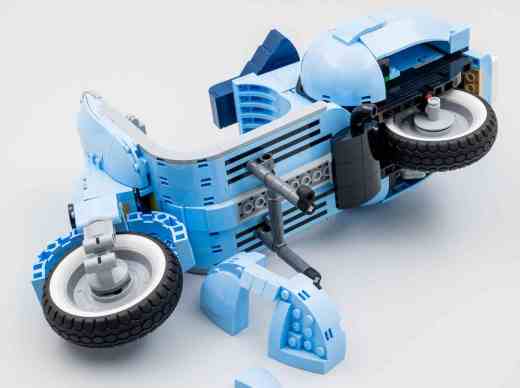 踏板摩托车拼装模型 lego vespa 10268缩略图