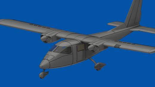 比例模型飞机 Partenavia P.68 Victor缩略图