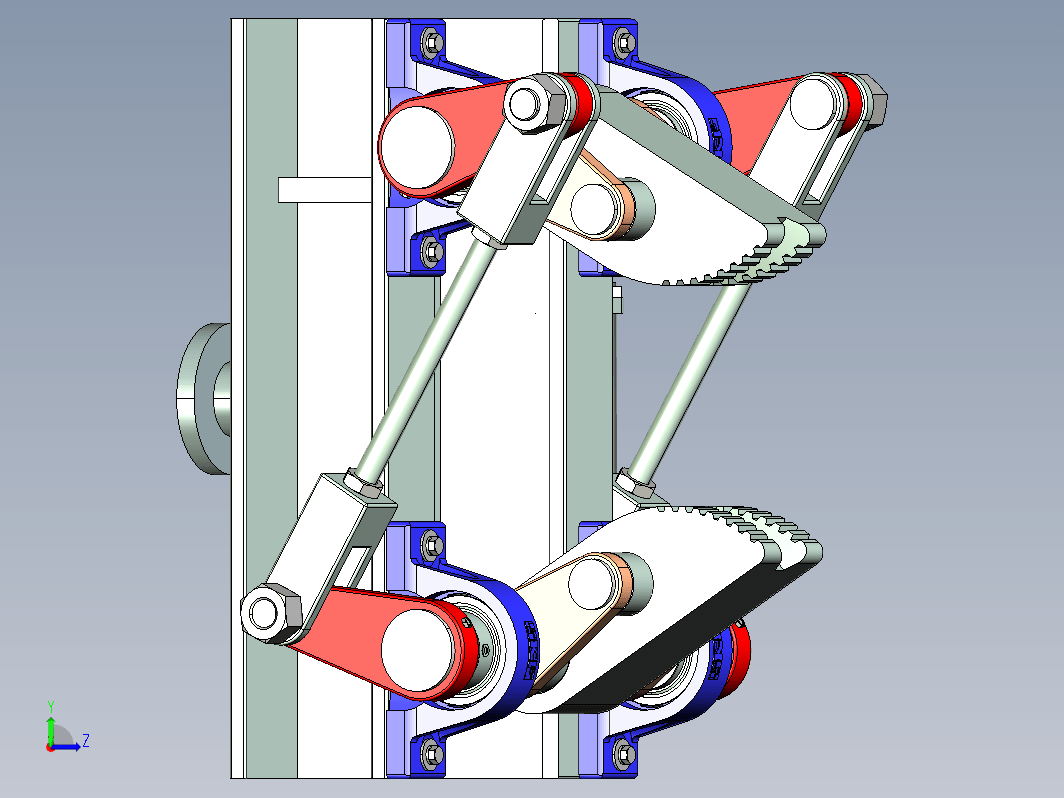 圆棒柔性关节抓手