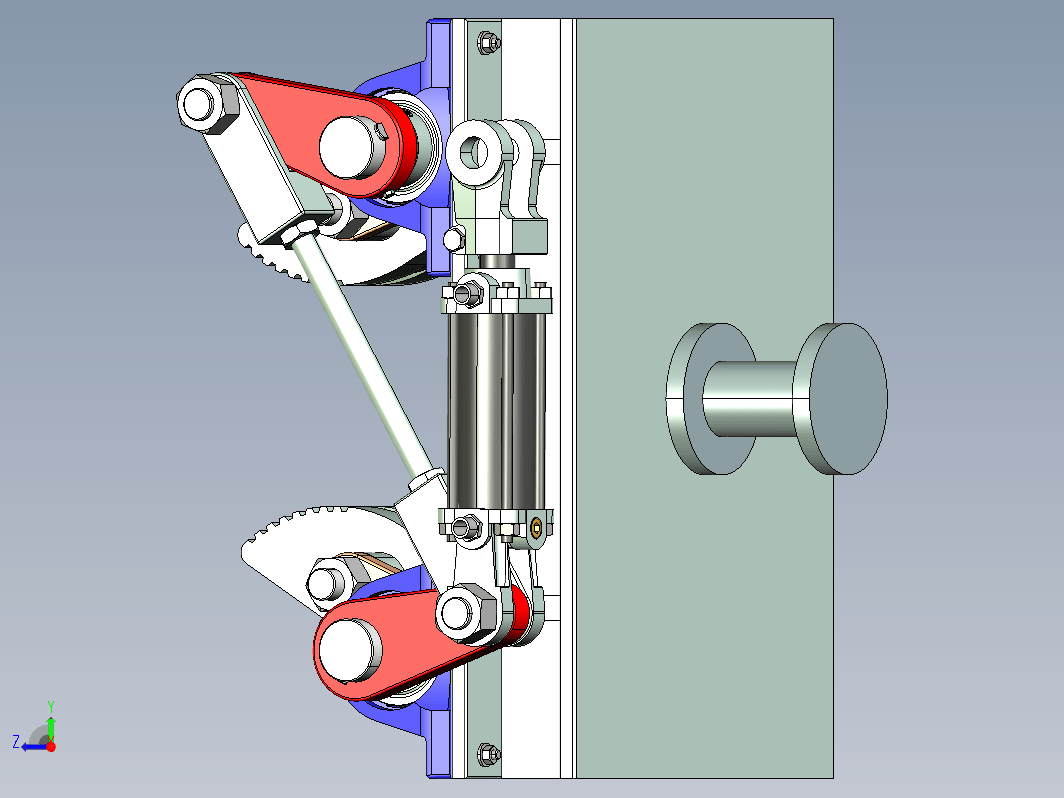 圆棒柔性关节抓手