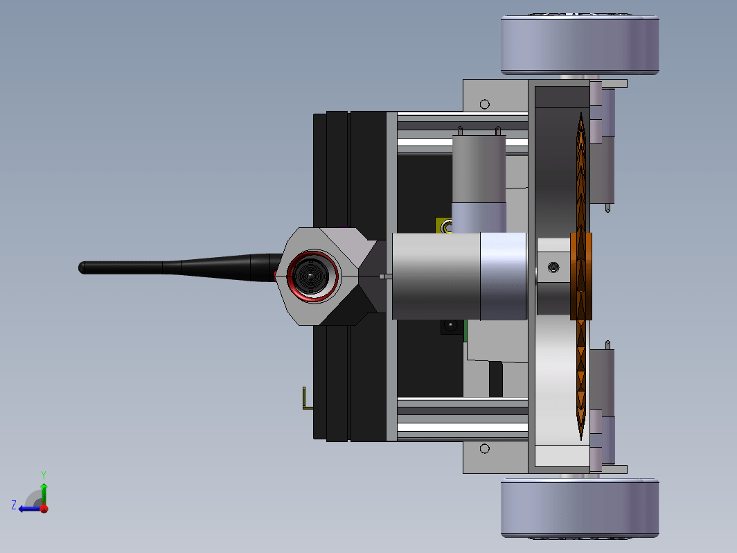 苗间锄草机器人设计及优化设计三维SW2014带参++CAD+说明书