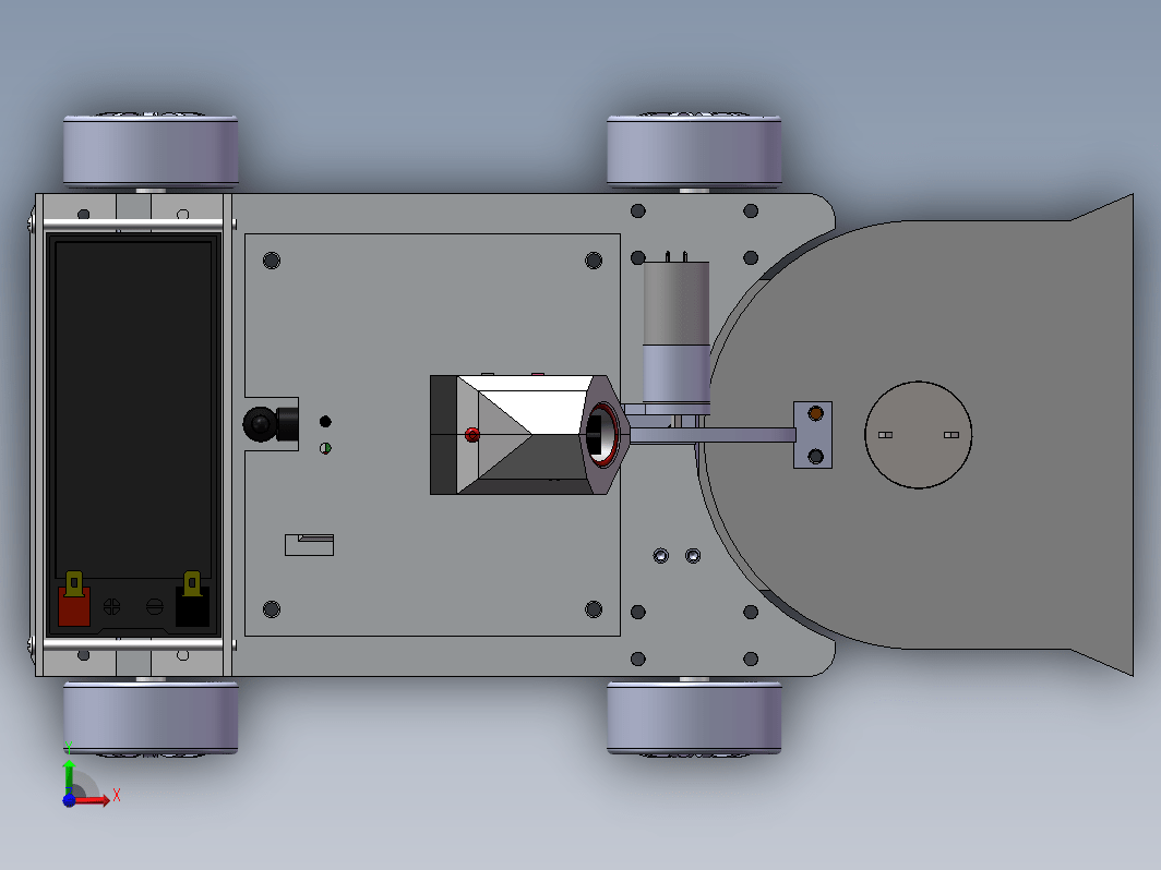 苗间锄草机器人设计及优化设计三维SW2014带参++CAD+说明书