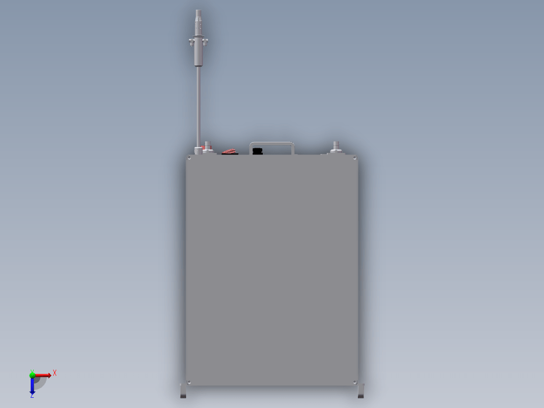 1500W锐科激光器模型三维SW2016无参