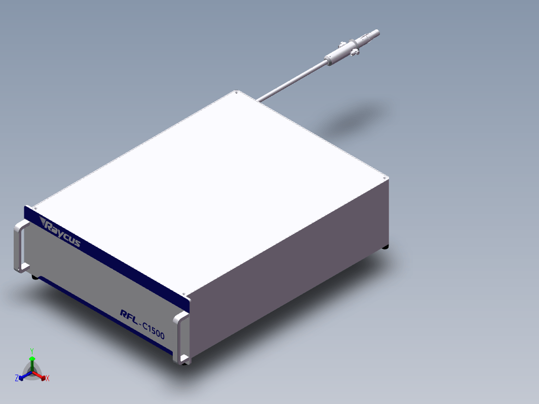 1500W锐科激光器模型三维SW2016无参