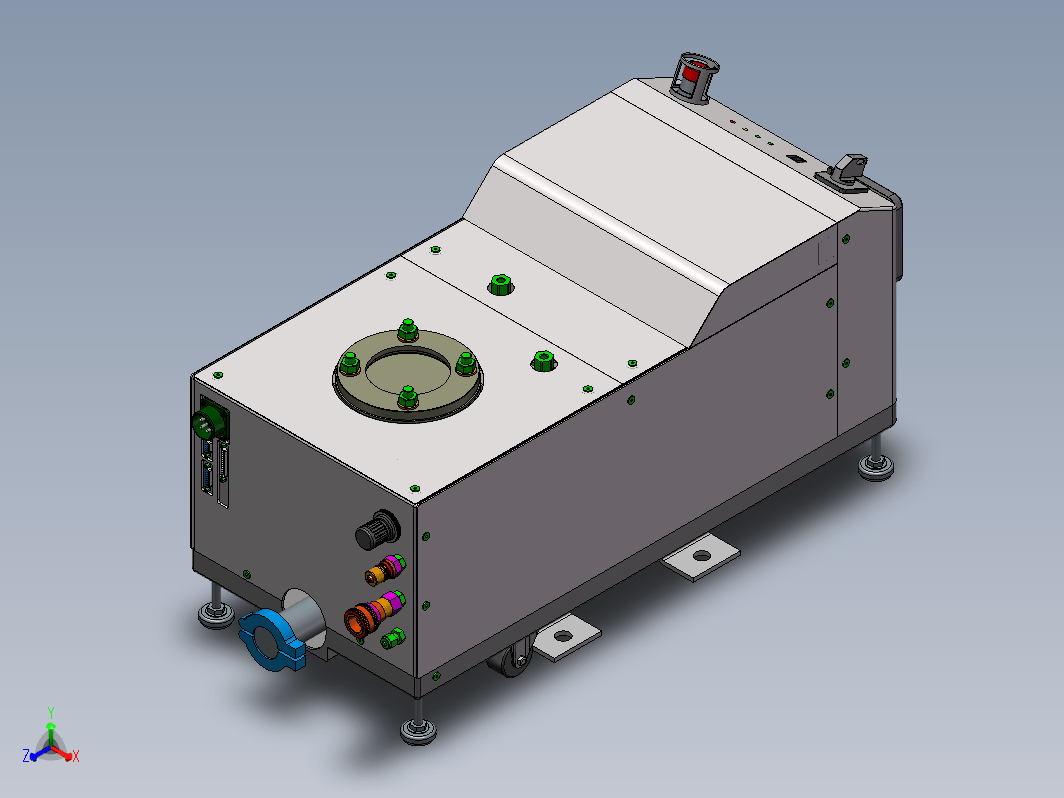 LOT干泵HD120三维模型
