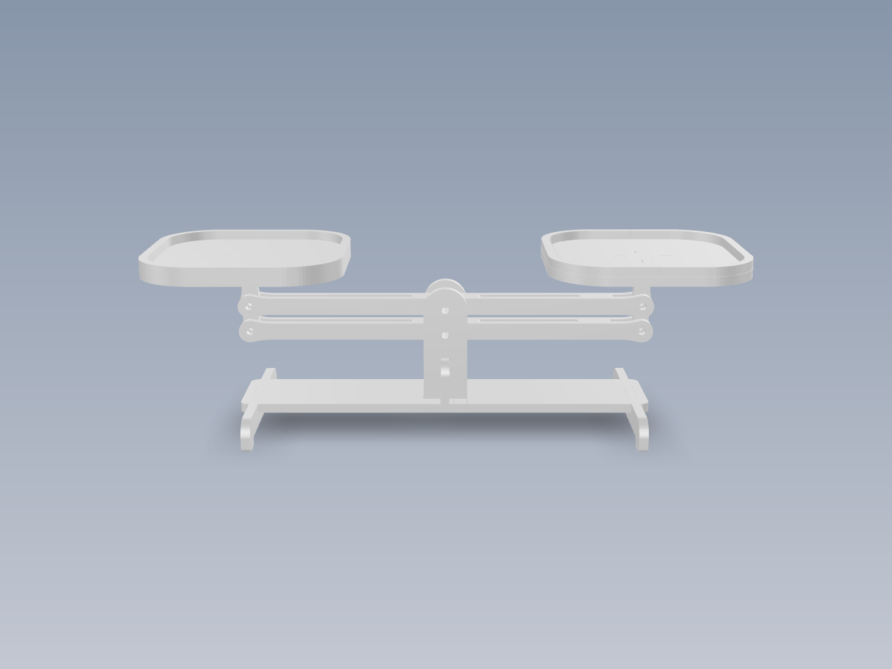 儿童天平模型玩具图纸 适合于激光雕刻 CNC 线切割