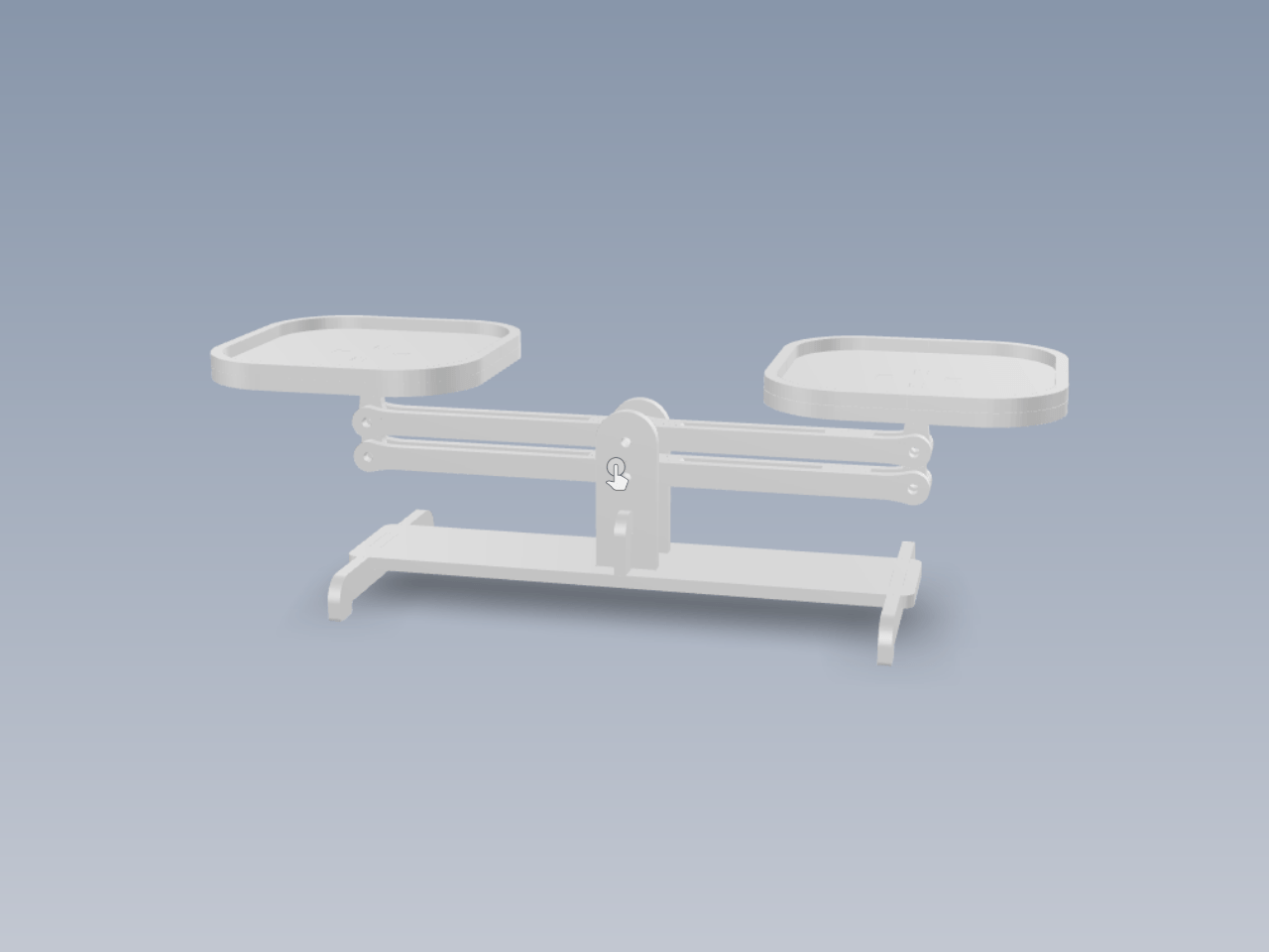 儿童天平模型玩具图纸 适合于激光雕刻 CNC 线切割