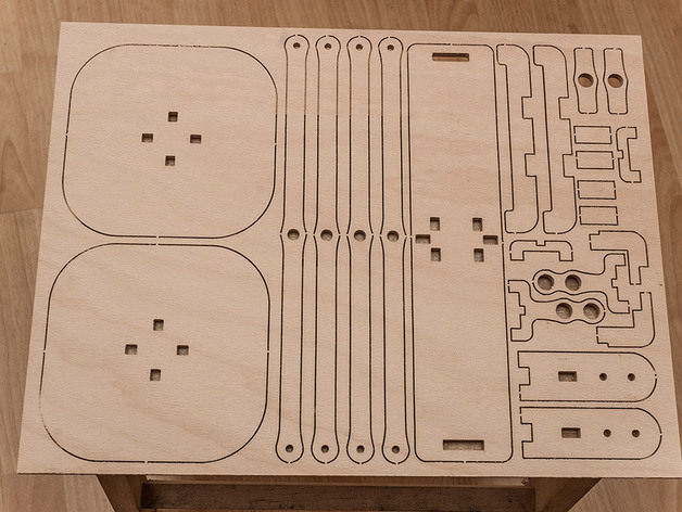 儿童天平模型玩具图纸 适合于激光雕刻 CNC 线切割