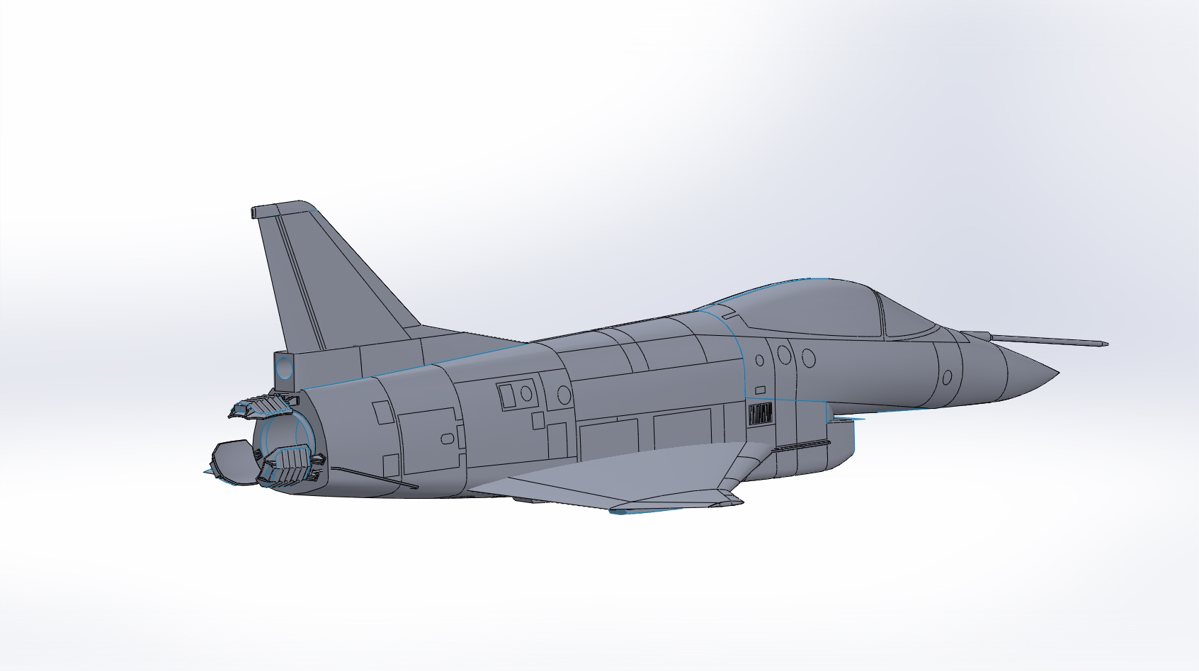 战斗机 Rockwell-MBB X-31