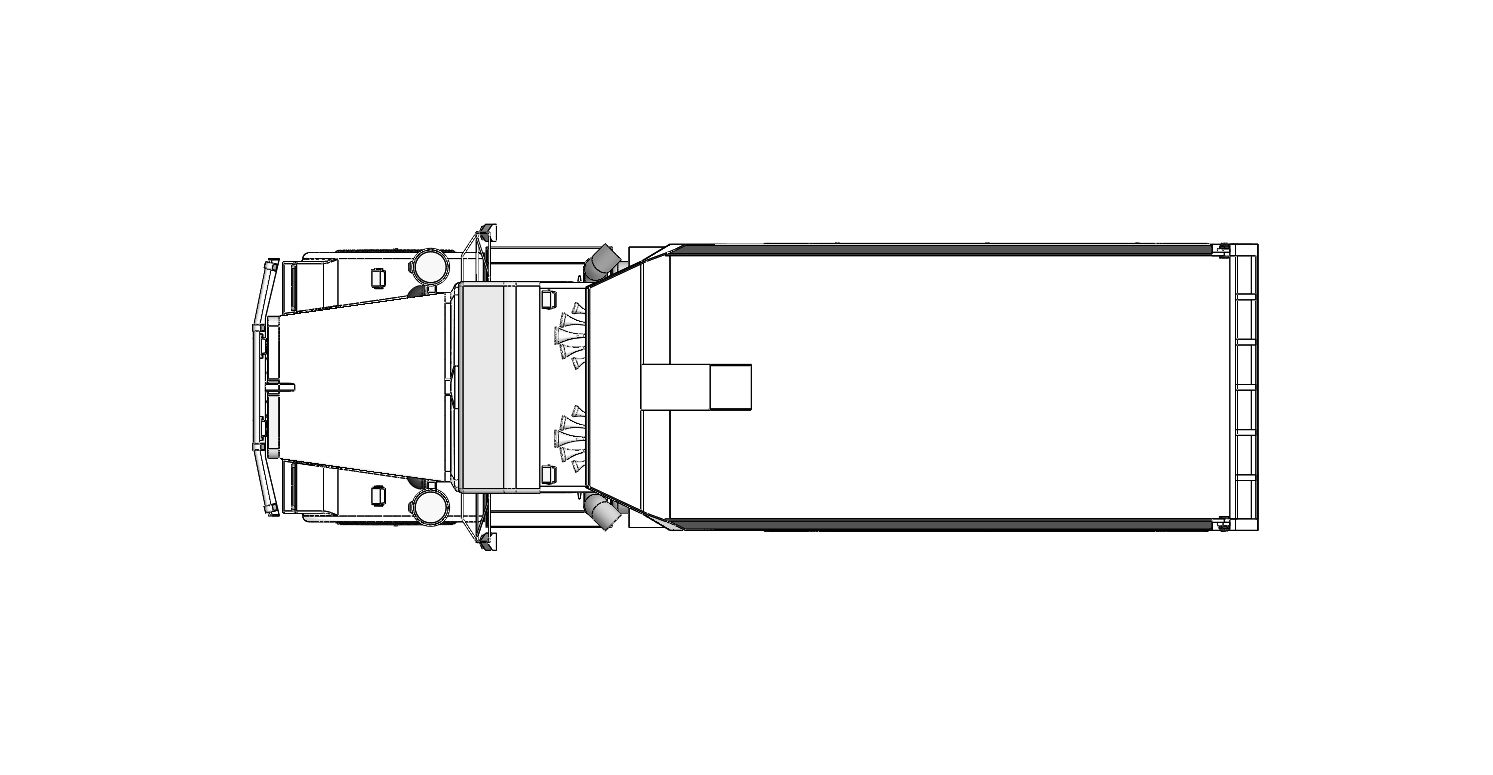 北美卡车 Kenworth T800 Camion benne