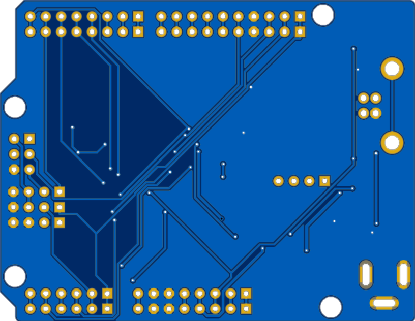 Arduino Uno R3 (CH340)开发板结构