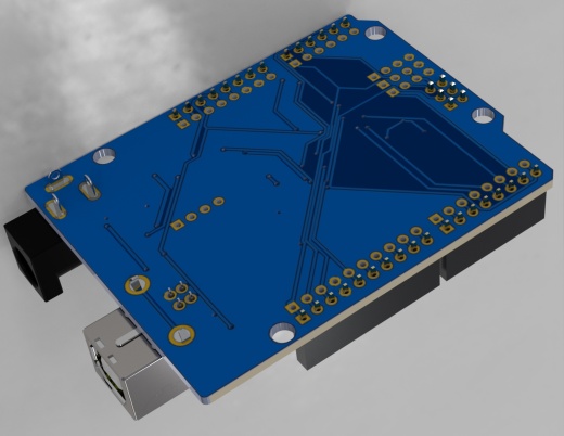 Arduino Uno R3 (CH340)开发板结构缩略图