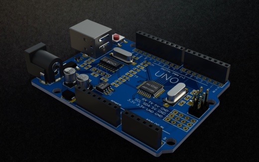 Arduino Uno R3 (CH340)开发板结构缩略图