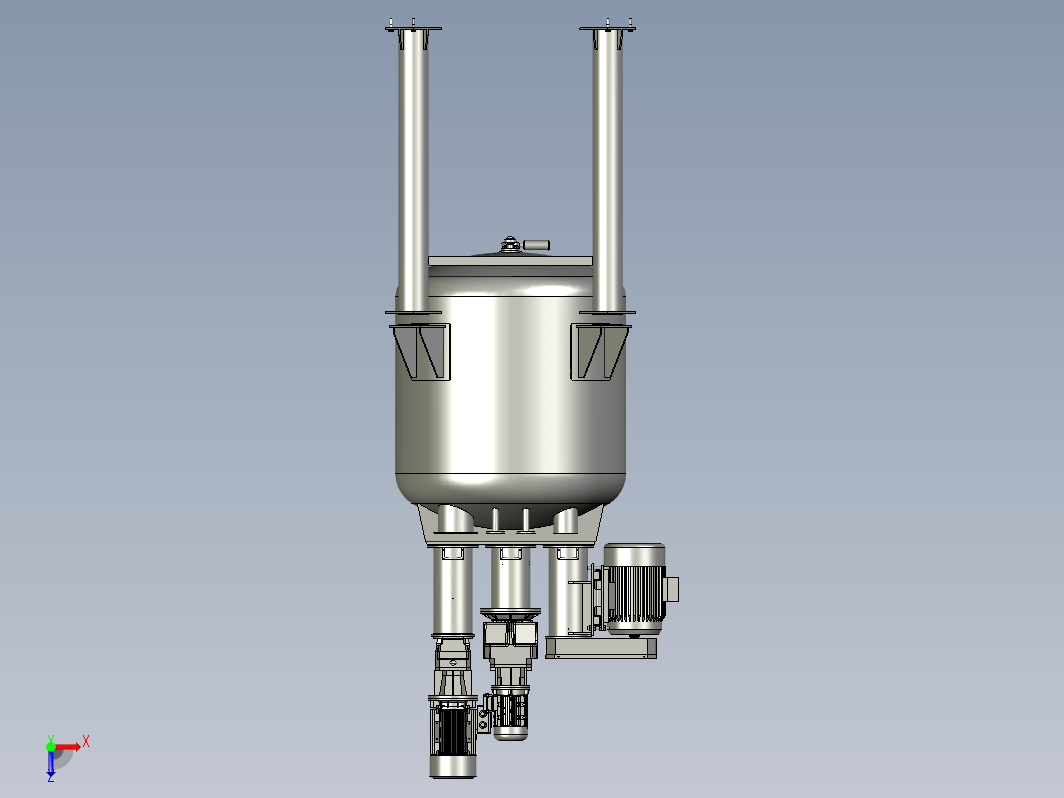 三轴搅拌机 3-shaft mixer