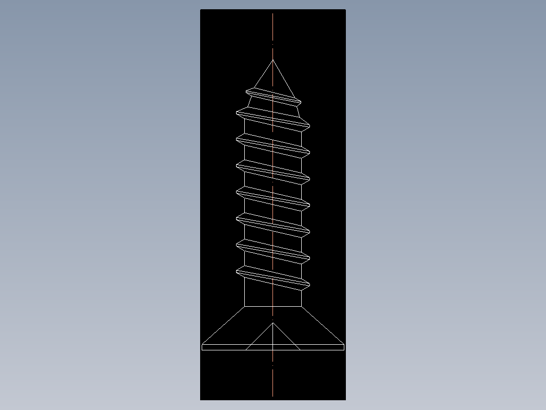 3.9×12沉头自攻钉