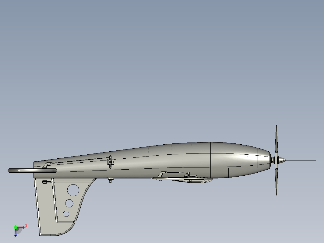 小型飞机框架结构 X1_CONCEPT