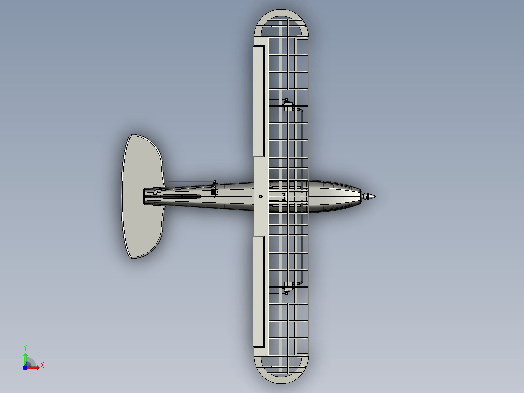 小型飞机框架结构 X1_CONCEPT