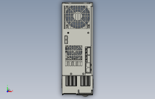 高性能多机传动驱动器STEP_B00(MD810-50M4TD18.5G200+整机外形图)缩略图