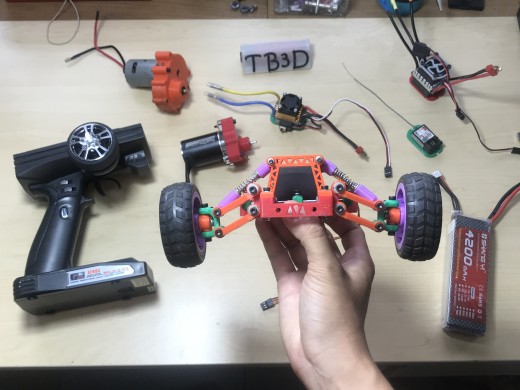 buggy模型车前转向轴缩略图