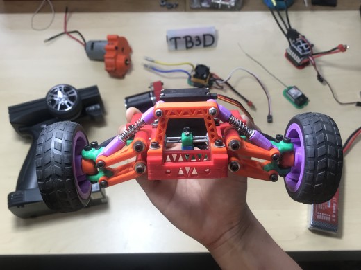 buggy模型车前转向轴缩略图