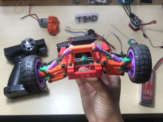 buggy模型车前转向轴缩略图