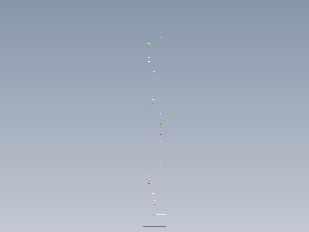 TH500斗式提升机cad