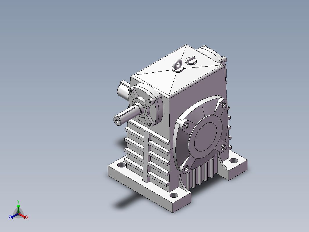 WPS60蜗轮蜗杆减速箱