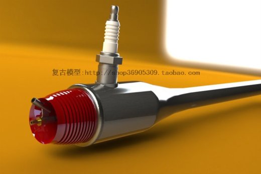 W-03  脉冲喷气发动机 航模引擎设计缩略图