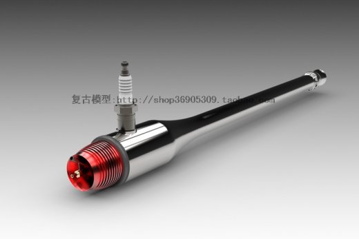 W-03  脉冲喷气发动机 航模引擎设计缩略图