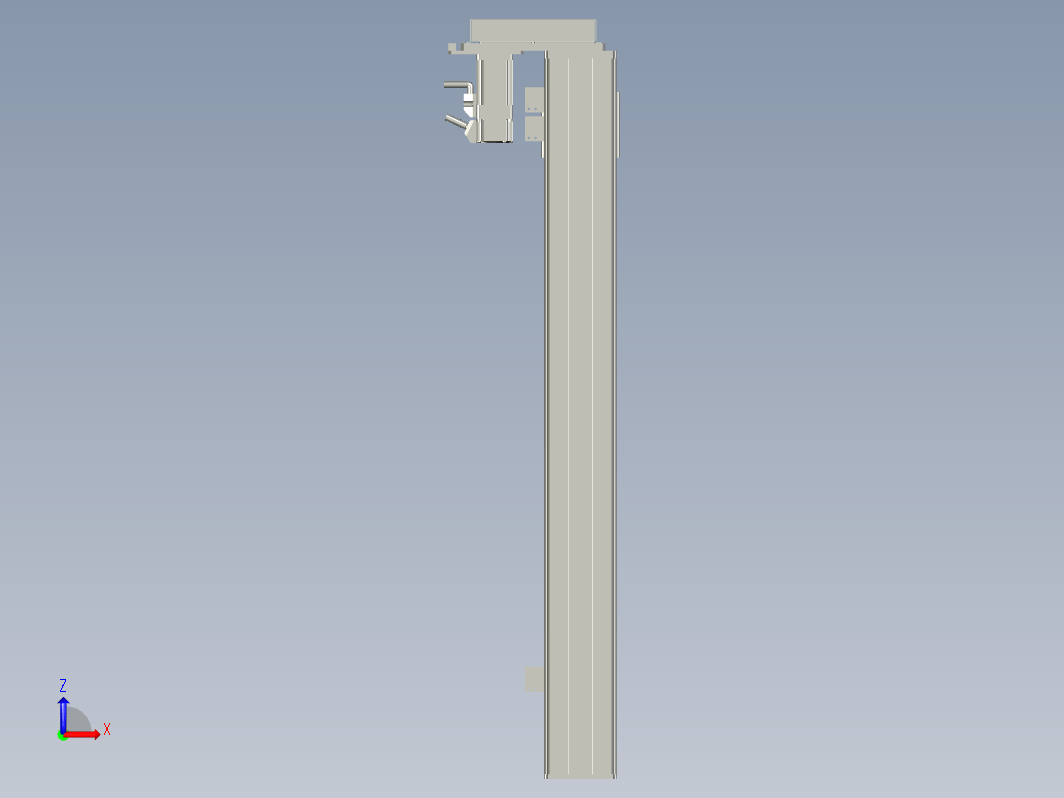 MT75BS-L600 直线模组 滑台模型.MT75BS.L10.600.BR.M10B.C4.3D