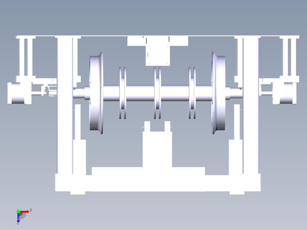 火车轮对盘位差检测系统机构设计图三维Step+CAD+说明书